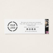 モダンクラシックブラック抽象芸術フローラ事業 (裏面)