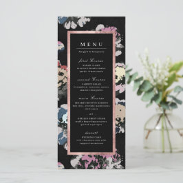 モダンクラシックブラック抽象芸術結婚フローラ メニュー