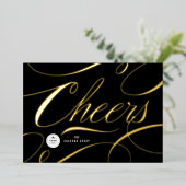 モダンクラシック応援書道エレガント事業 箔シーズンカード (立ち正面)