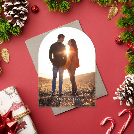 モダンクラシック書道台本フォトホリデー アクリル招待状