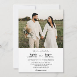 モダンクラシック結婚式招待状 招待状