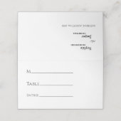 モダンクラシック結婚s プレイスカード (外部開封)