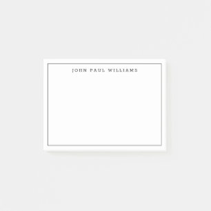 モダンクラシック黒フォーマル薄縁ど線 ポストイット