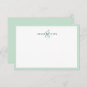 モダンクラシック ノートカード (正面/裏面)