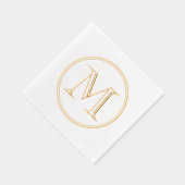 モダンクラシック 箔ナプキン (右)