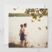 モダンクラシック |赤面と海軍の日付を保存 セーブザデート (裏面)