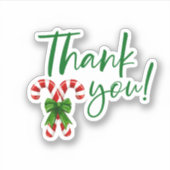モダンクラシックSmall Business Thank You Christmas シール (正面)