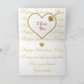 & モダンクラッシーロマンスゴールデンハートとラブ鍵 シーズンカード (内部)