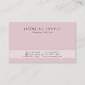 モダンクリエイティブエレガントプロフェッショナルシンプルデザイン 名刺 (正面)