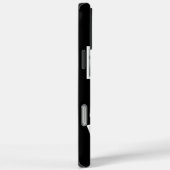 モダンクリエイティブブラック&ホワイトカスタムフォトコラージュ Case-Mate iPhoneケース (裏面 / 右)