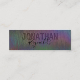 モダンクリエイティブホログラフィックメタル – 名刺