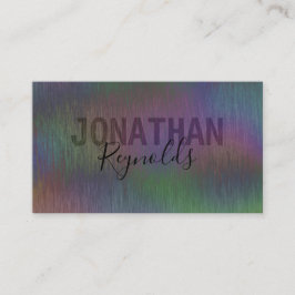 モダンクリエイティブホログラフィックメタル – 名刺