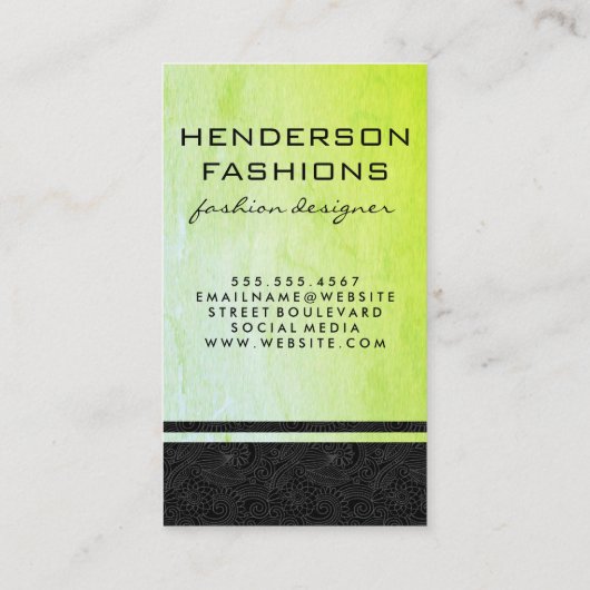 モダンクリエイティブ 名刺 (裏面)