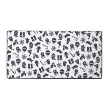 モダンクリスマスのシームレスパターン