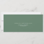 モダンクリスマスの木の休日3写真 (裏面)