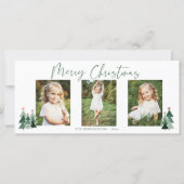 モダンクリスマスの木の休日3写真 (正面)