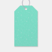 モダンクリスマスの木メリークリスマス ギフトタグ (裏面)