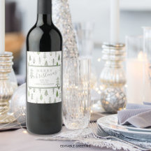 モダンクリスマスの木メリークリスマス