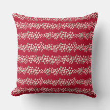 モダンクリスマスの赤とピンク