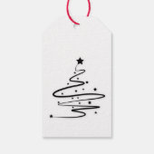 モダンクリスマスは少しメリーだ ギフトタグ (裏面)