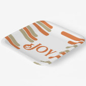 モダンクリスマスをブロック ペーパープレート (傾斜あり)