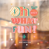 モダンクリスマスオーー何おもしろい手文字 ウィンドウサイン (シート2)