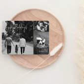 モダンクリスマスカード | オリーブトレンディーコラージュ シーズンカード