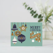 モダンクリスマスグリーティングカード シーズンポストカード (スタンド正面)