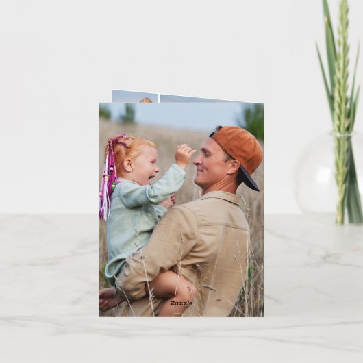 モダンクリスマスコラージュシンプルジョイ写真 シーズンカード (裏面)