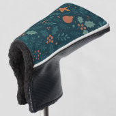 モダンクリスマスゴルフヘッドカバー – トレンディー休日 ゴルフヘッドカバー (3/4 正面)