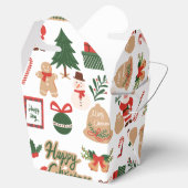 モダンクリスマスサンタとジンジャーブレッド フェイバーボックス (オープン)