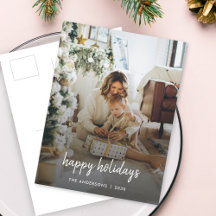 モダンクリスマススタイリッシュミニマリストの脚本家