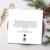 モダンクリスマススタイリッシュミニマリストエレガント脚本 シーズンカード