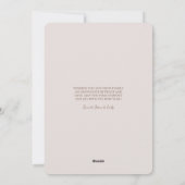 モダンクリスマスツリースケッチアーチ非写真 シーズンカード (裏面)