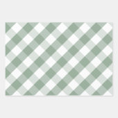 モダンクリスマスツリーファーム ラッピングペーパーシート (正面3)