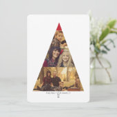 モダンクリスマスツリー3フォトホリデー挨拶 シーズンカード (スタンド正面)