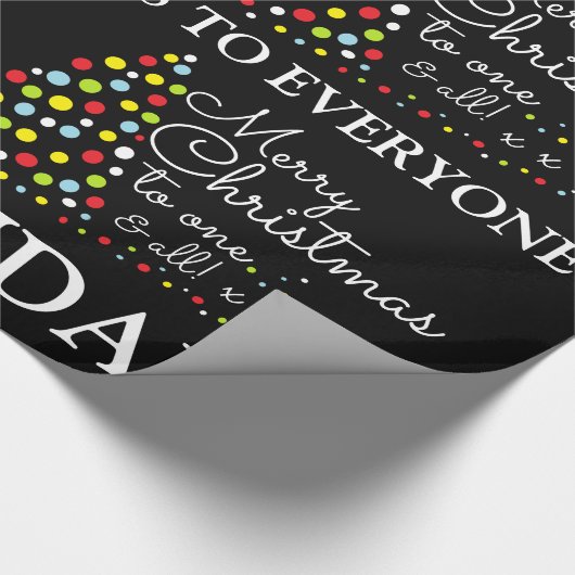 モダンクリスマスツリー、クリスマスラッピング紙 ラッピングペーパー (角)