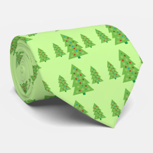 モダンクリスマスツリー ネクタイ