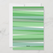 モダンクリスマスツリー – 水彩スクリプトビジネス シーズンカード (裏面)