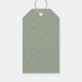 モダンクリスマスツリーHAPPY HOLIDAYS ギフトタグ (裏面)