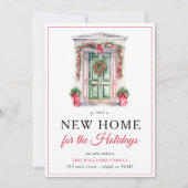 モダンクリスマスドアニューホームオリダイムービング 案内状 (正面)