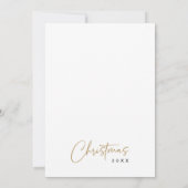 モダンクリスマスパーティの招待状ジングル&ミングル 招待状 (裏面)