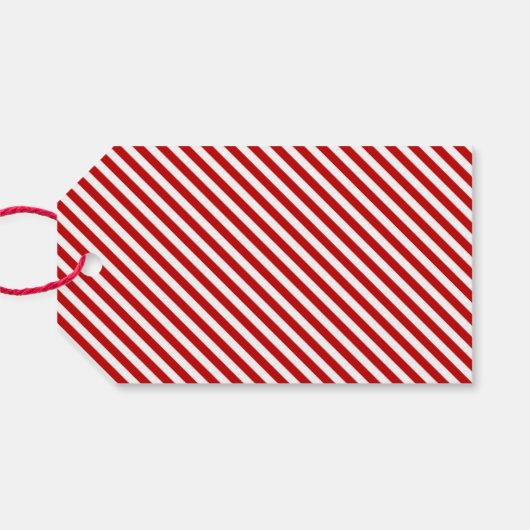 モダンクリスマスパーティートナカイオーナメント ギフトタグ (裏面横)