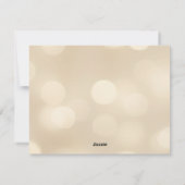 モダンクリスマスファミリーフォトホリデーカード シーズンカード (裏面)