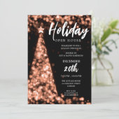 モダンクリスマスホリデーオープンハウスバラ金ゴールド 招待状 (スタンド正面)
