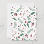 モダンクリスマスホリ数々のー写真集 シーズンカード (裏面)