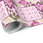 モダンクリスマスボタニカルファララ ラッピングペーパー (ロールコーナー)