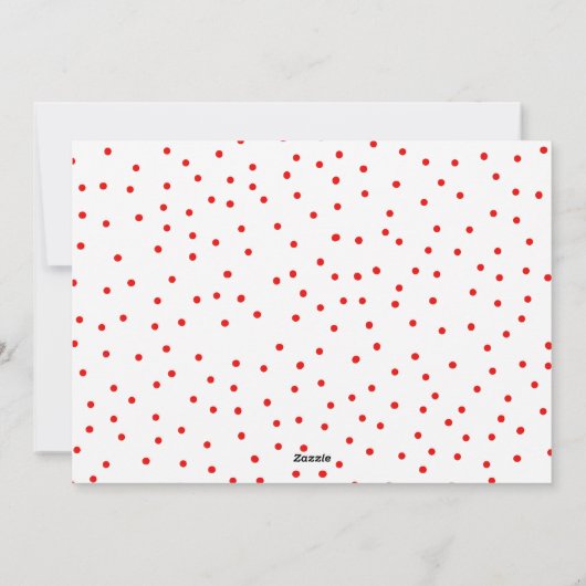 モダンクリスマスメリーと明るい休日の写真 シーズンカード (裏面)