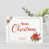 モダンクリスマス事業 シーズンカード (スタンド正面)