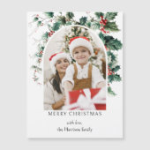 モダンクリスマス写真アーチ (正面)